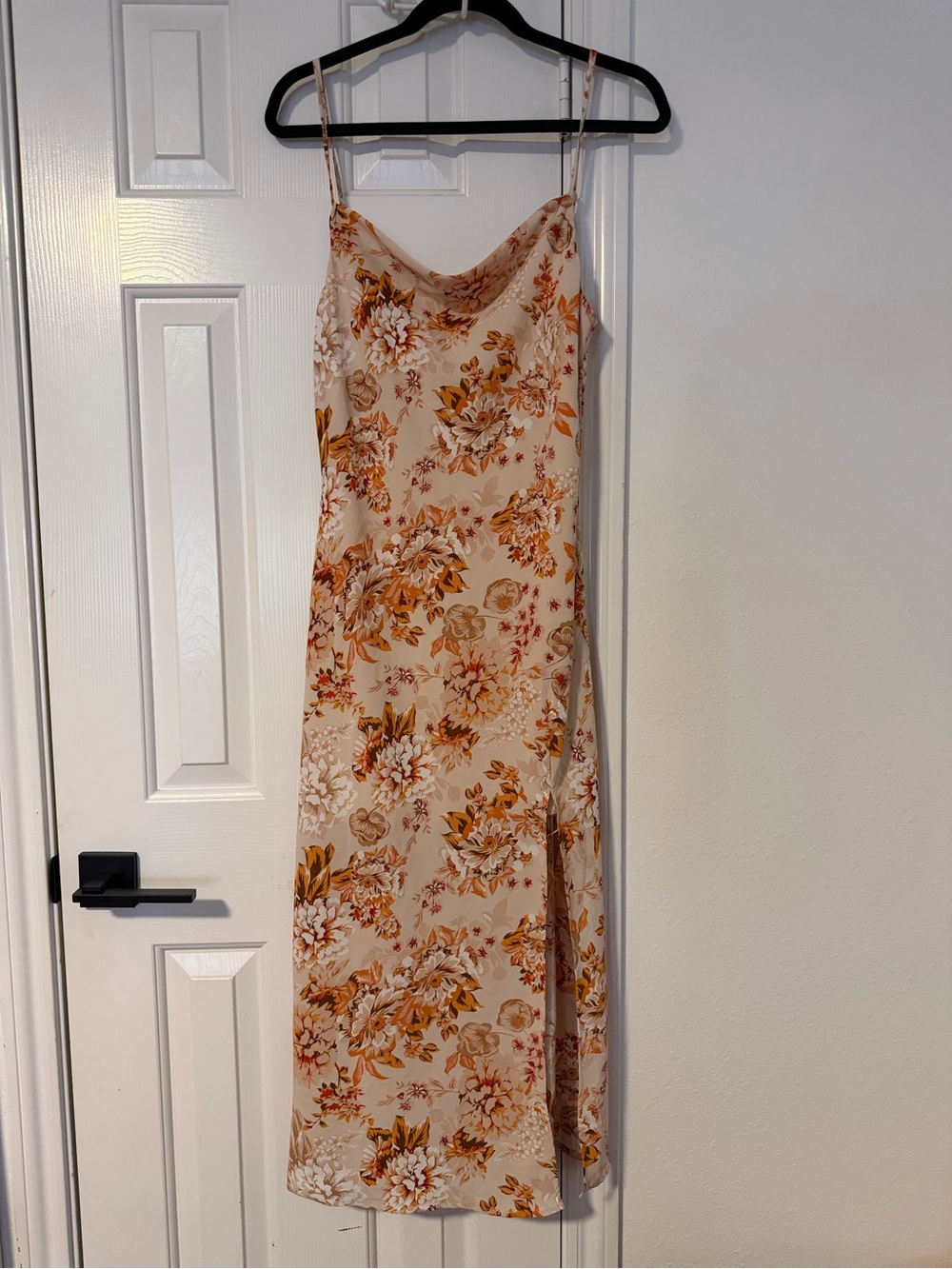 Petal + Pup Floral Cowl Neck Maxi Slip Dress – Size 6